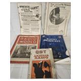 Vtg. Raido world book ,Broadcast book