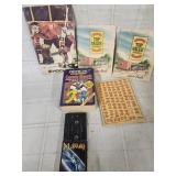 Vtg. Top Value stamps, comic book, Def Leppard