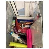 Large Tote of Color Vinyl & "Cricut" supplies