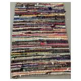 47" x 65ï¿½ Handwoven "Rag Rugï¿½