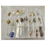 Pins and case