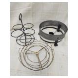 Lazy Susan base, Candle holder,Wine bottle holder