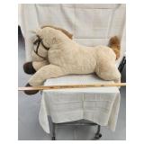 Giant stuffed Horse