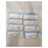 8 Certificate of Appraisal stones Blue Topax,