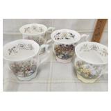 Vtg. Royal Doulton  cups summer, autumn,  spring