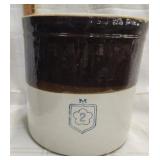 Vtg. Nelson McCoy crock stoneware