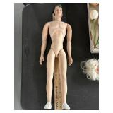 25" Elvis nude ceramic figure