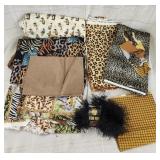 Fun fur yarn,  Fabric remnants