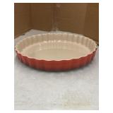 Le creuset ceramic pie pan