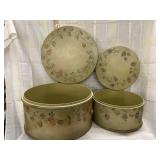 2 Decorative Wooden Storage Boxes