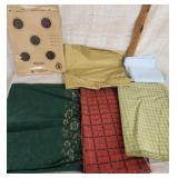 Small bore rifle targets, Fabric remnants
