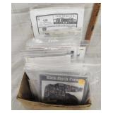 Box of sewing patterns