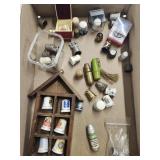 Vtg. Thimble collection