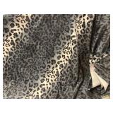 Large piece black & white material