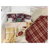 Assorted fabric pieces