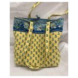 Vera Bradley Yellow and Blue floral bag