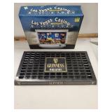 Las Vagas lamp, Guinness drip tray