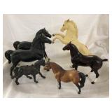 Horse figures collection