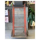 Red dolly solid wheel