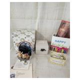 Blue sky tea light , hey june box, Happy