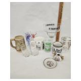 Vtg. Las Vegas  cups & Glasses