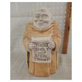 Vtg. Friar tuck monk cookie jar