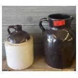 2 pieces of yesteryears pottery