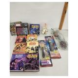 Vtg. Star Wars  books , 2 Vtg. Pez  dispensers ,