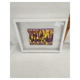 Framed painting