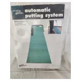 Automatic putting system