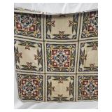Vtg. Scandinavian Needlepoint  41in by 43in