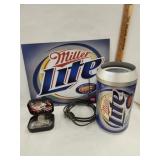 Vtg. Miller lite lamp, Miller