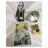 Vintage Kodak Duaflex II Camera & Flash