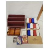 Vtg. Las Vegas Playing Cards, Plastic Poker Chips