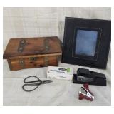 Vtg. STURDI Cedar box, photo box , Vtg. Bonsai
