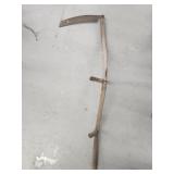 Antique scythe