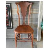 Wooden dining chair