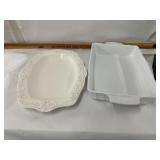 AMERICAN ARTELIER PLATTER AND MATCERAMICA
