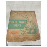 Vtg. Chair swing seat