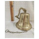 Vtg. Brass ships bell