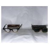 (1) pair of American optical safety goggles and