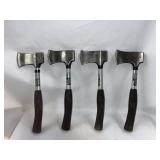 (4) globe master hot dropped forged head hatchet