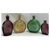 Wheaton carnival glass decanters