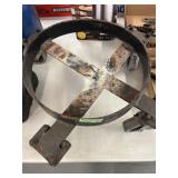 A four caster metal dolly
