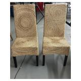 2 dining room chairs