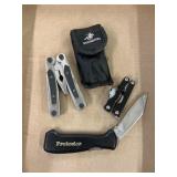 2 Multitools & Pocket Knife