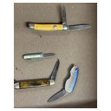 (4) Vtg pocket knives
