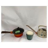 DESCOWARE FROM BELGIUM POT, cast iron lid, Royal