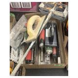 Grout floats and mixing paddles