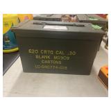 30 cal blank m1909 cartons ammo box